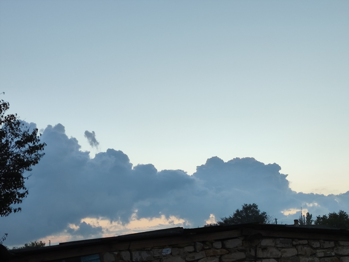 Злые тучки...