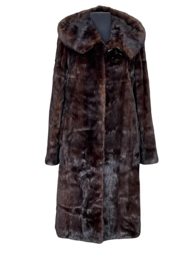 Переделка пальто из меха норки. Ателье Ирины Берзиной.