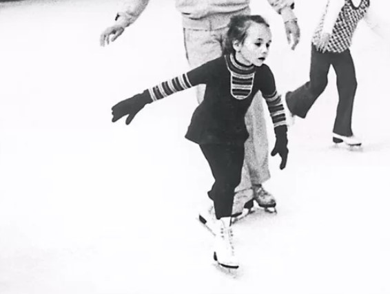 Мария Бутырская с 5 лет на льду.