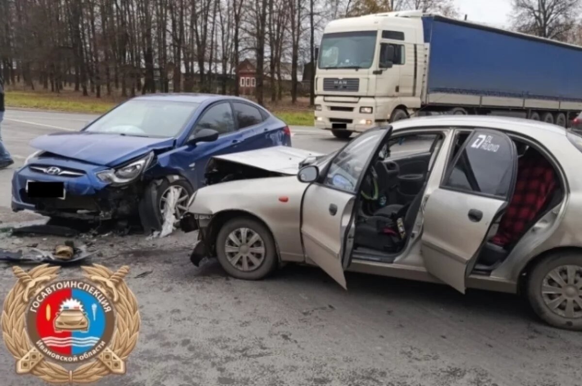    В Ивановской области в ДТП пострадала 5-месячная девочка