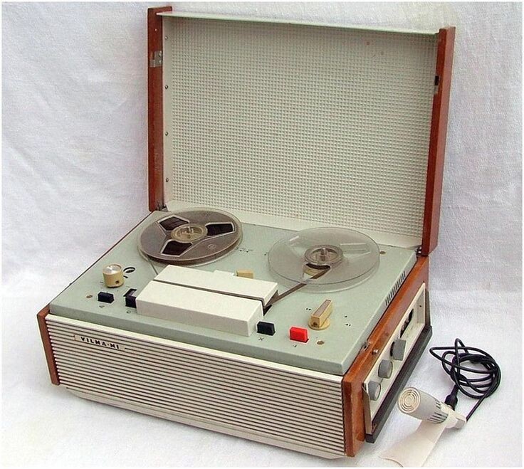 Мой первый магнитофон.