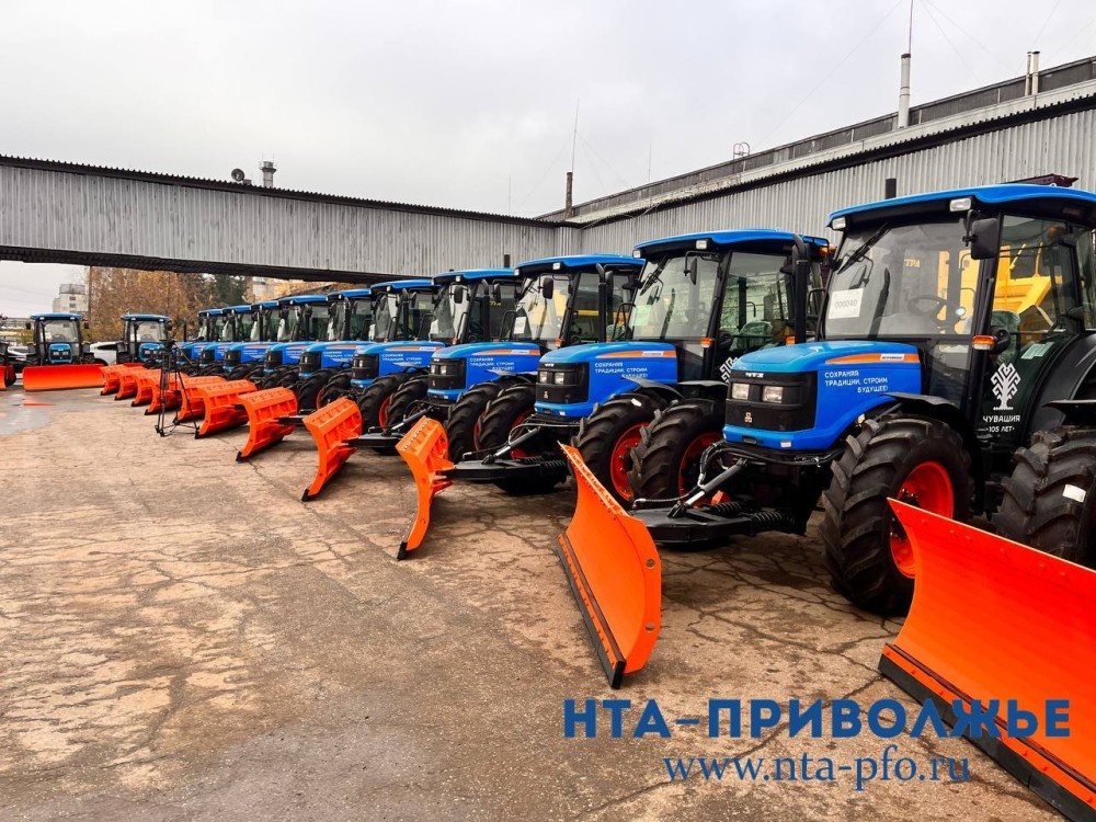    23 локализированных трактора "Агромаш 90ТК" переданы муниципалитетам Чувашии