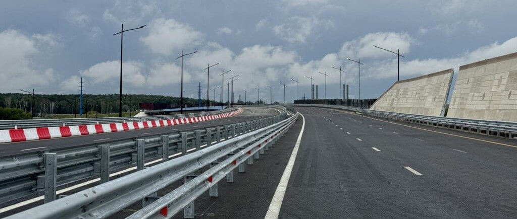В ПОДМОСКОВЬЕ ЗАРАБОТАЛ НОВЫЙ УЧАСТОК ЮЖНО-ЛЫТКАРИНСКОЙ АВТОДОРОГИ