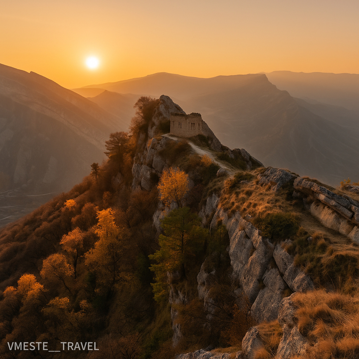 Тур на Кавказ, путешествие осенью на Кавказ