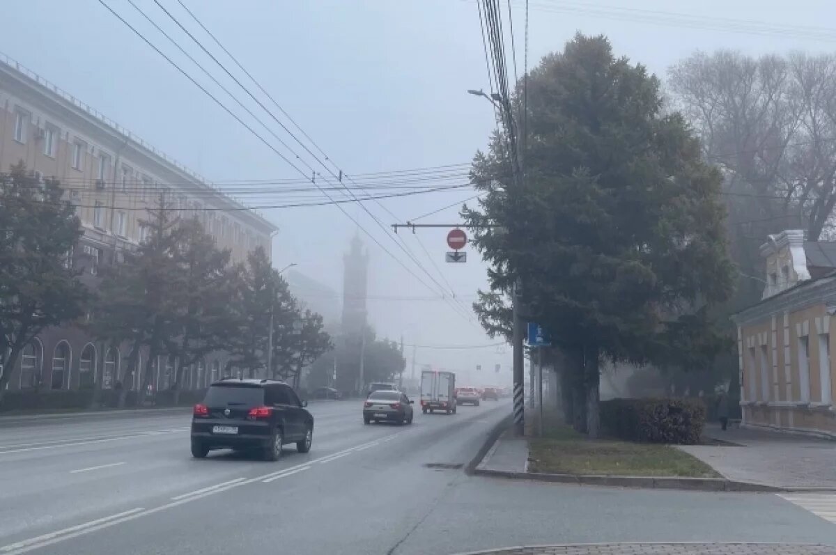    Омских водителей предупредили об опасностях на дороге из-за тумана