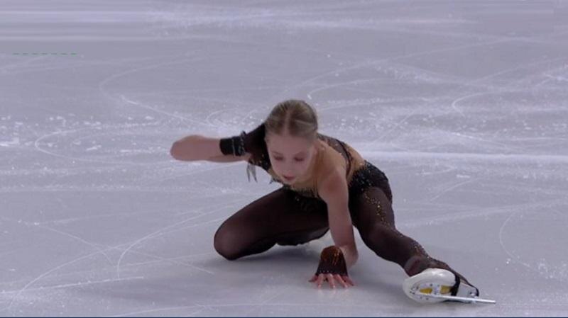     Арина Паресегова. Скриншот с видео «Первого канала» Фотография взята из открытых источников.