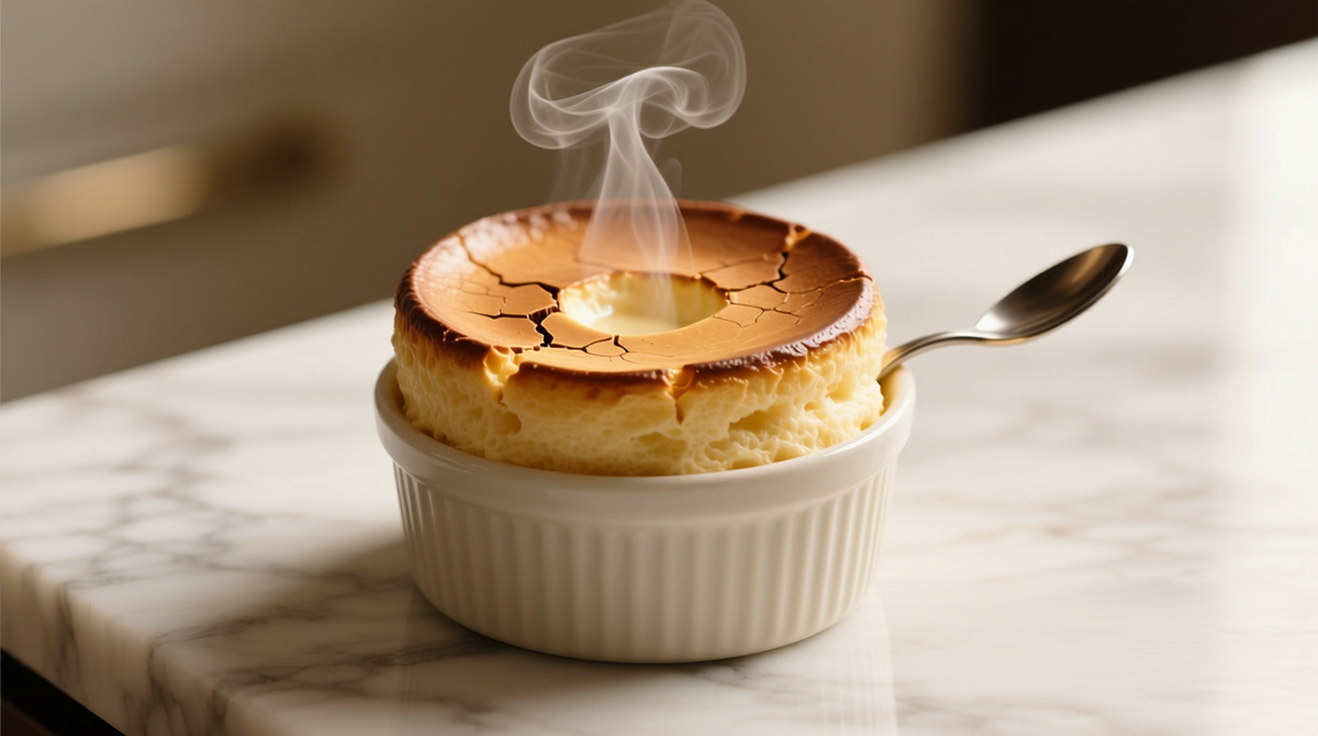 Шоколадное крем-суфле