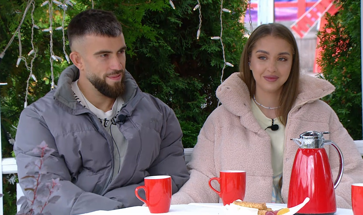 Игорь Григорьев и Катя Квашникова (фото из эфира на «Okko»)