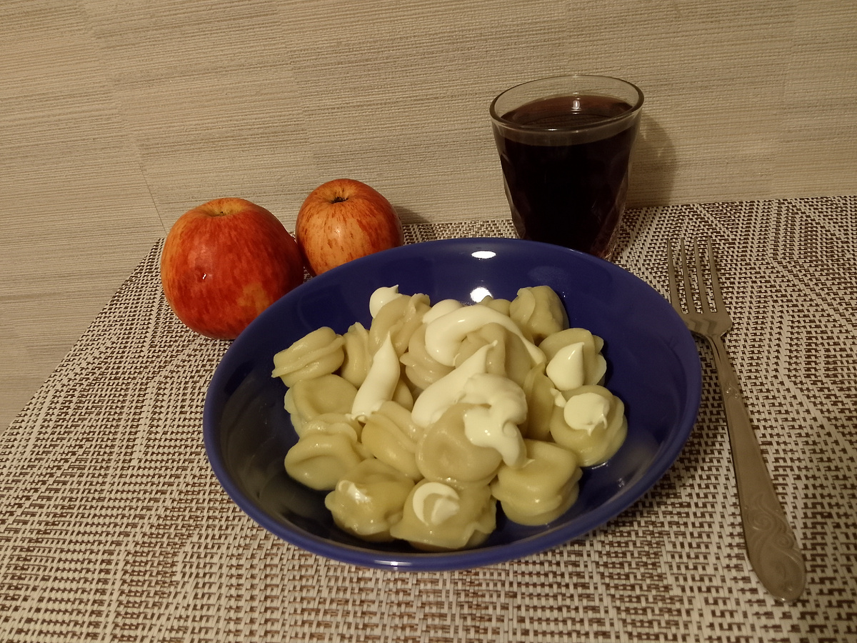 Мой сегодняшний ужин, фото автора 