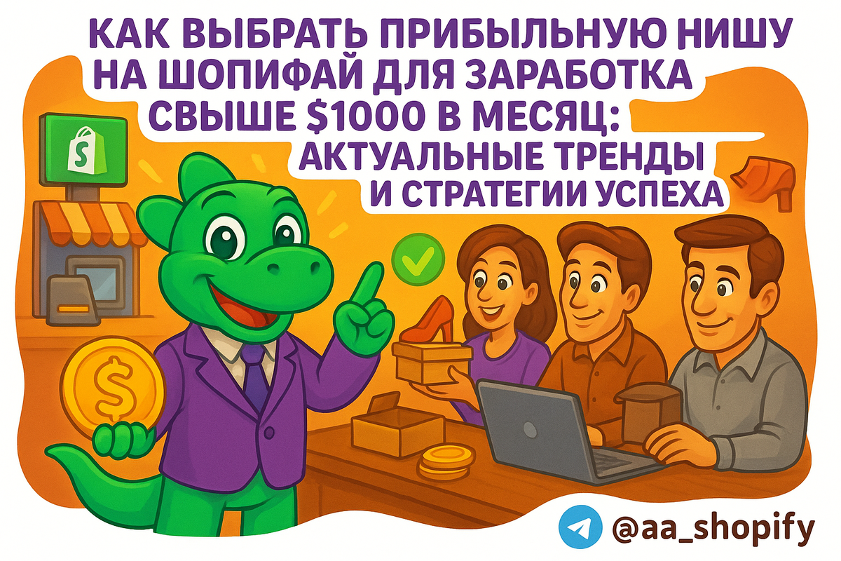    Как выбрать прибыльную нишу на Шопифай для заработка свыше $1000 в месяц: актуальные тренды и стратегии успеха aa_ecom