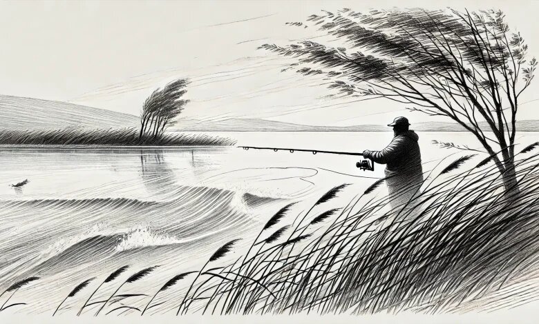 Ветер играет решающую роль в поклевке рыбы.