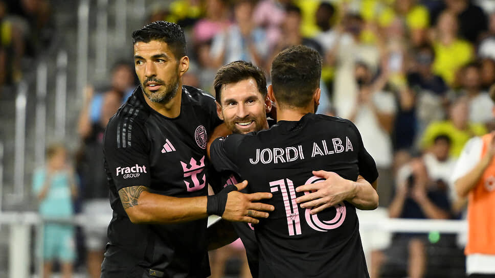 Лионель Месси (в центре).📷Фото: Steve Roberts-Imagn Images / Reuters