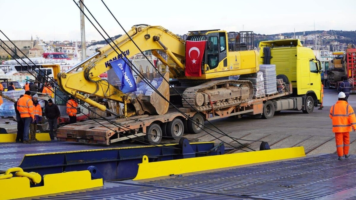 Турецкая строительная техника 