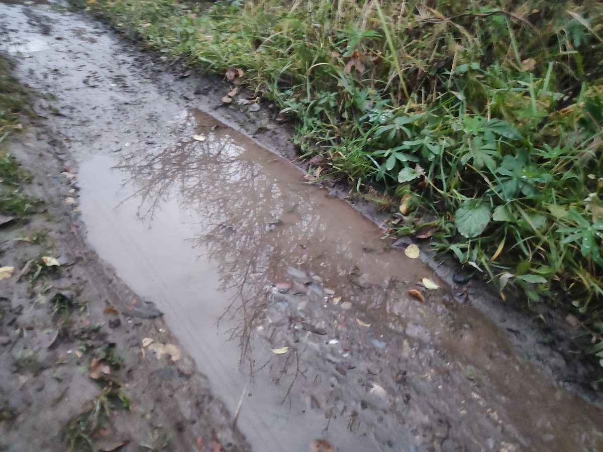 это дорога где я не езжу, а только соседи