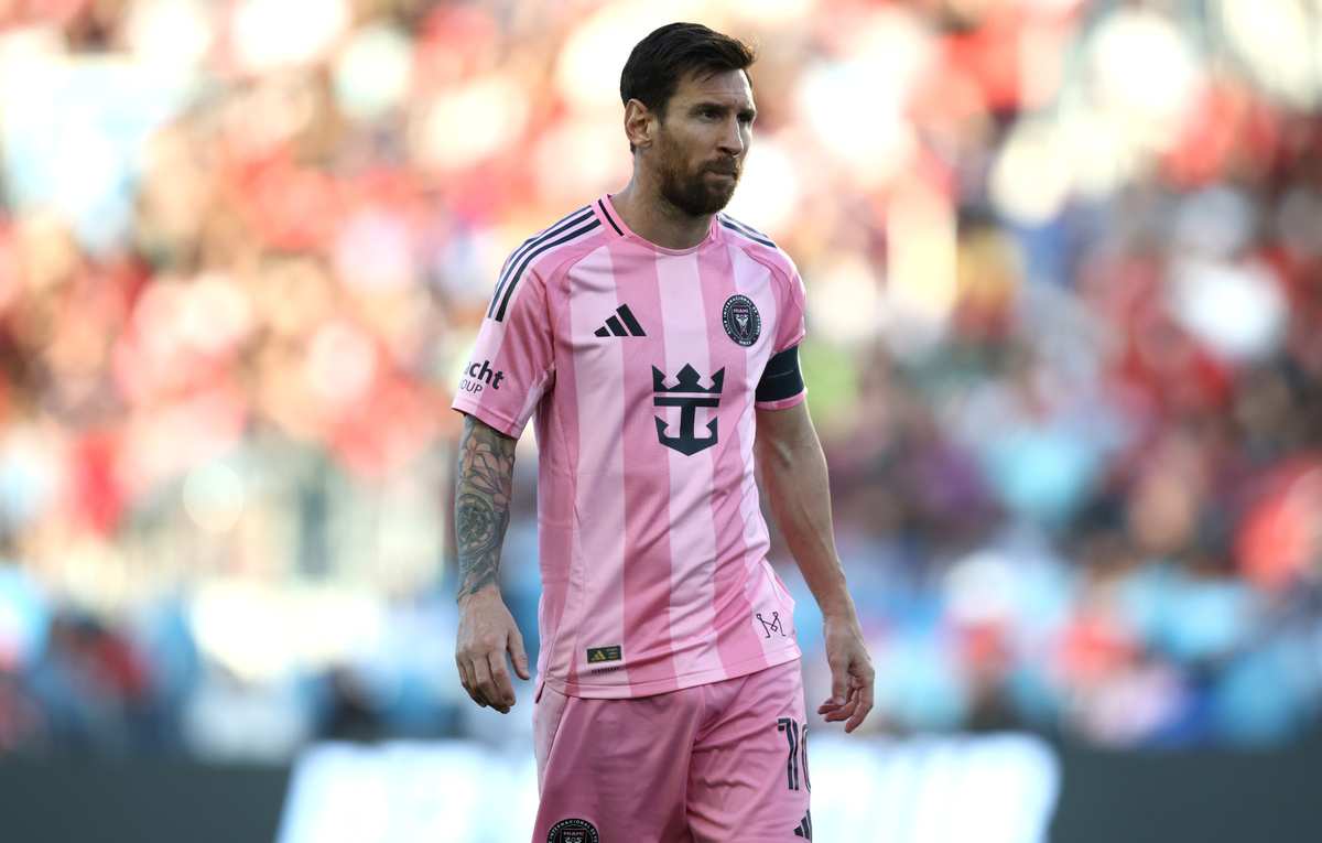    Нападающий "Интер Майами" Лионель Месси  Cole Burston/Getty Images