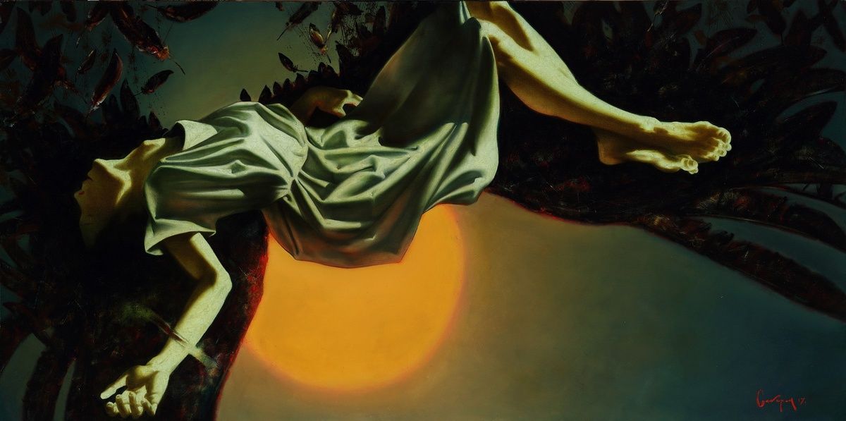 © Сергей Секирин. Икар. Холст, масло.