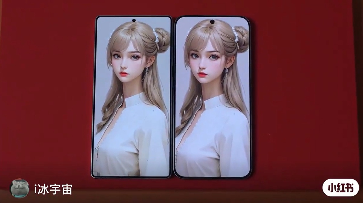    Samsung Galaxy S25 Ultra — слева, iQOO 15 — справа