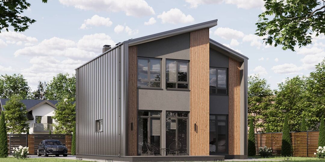 Представляем наш уникальный проект — индивидуальный жилой дом-коттедж по индивидуальному проекту Б-1!