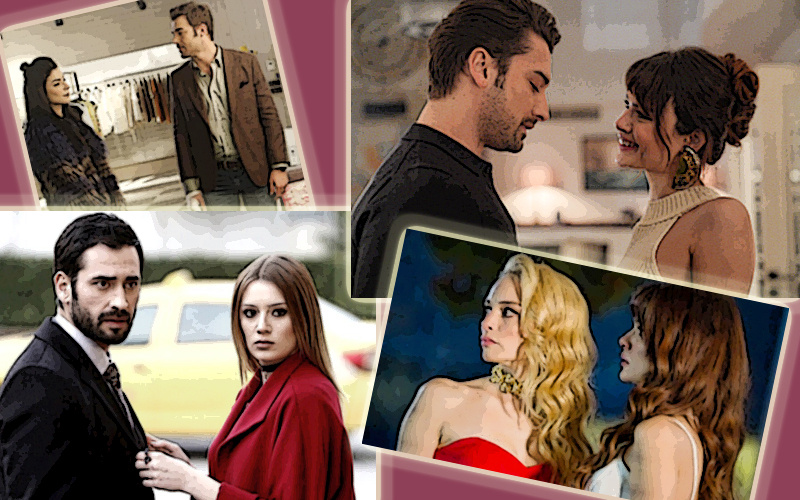 Коллаж из кадров сериалов "Буря внутри меня" и "До тебя"