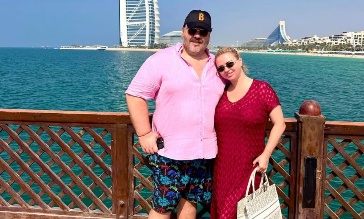 Анна Семенович и Денис Шреер. Фото: Telegram / @annsemenovich