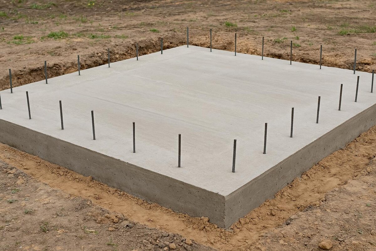 Плитный фундамент