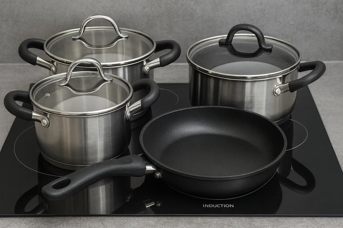 Индукционные варочные панели работают иначе, чем газовые или электрические.