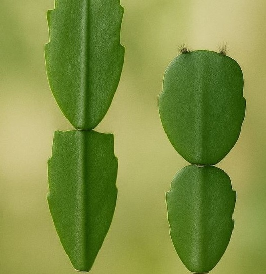 Как отличить шлюмбергеру (декабриста) от рипсалидопсиса (пасхальника). Различия в уходе.