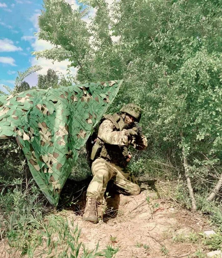 Пончо с защитой от тепловизора ЗаВОЗ в летнем исполнении