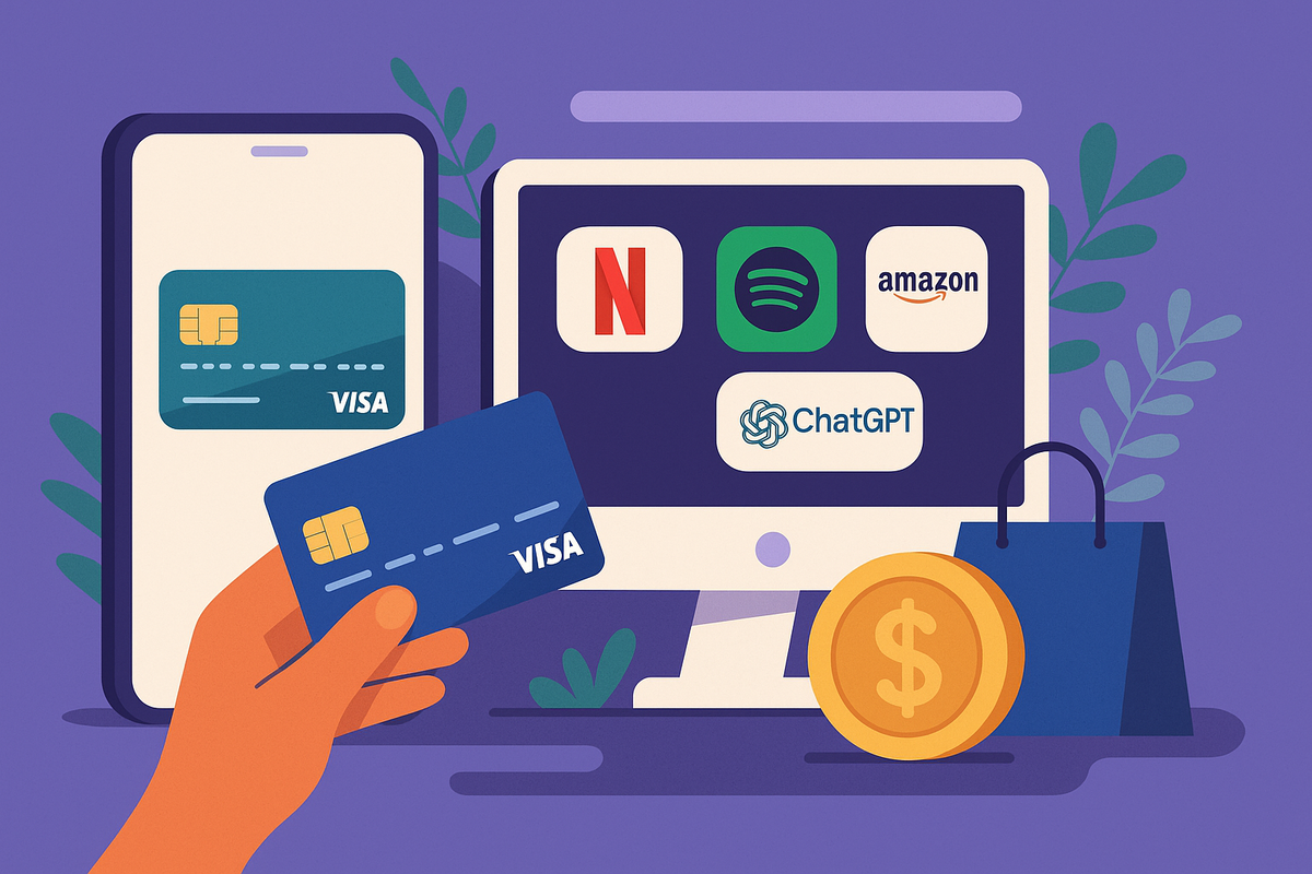 Сервис для оплаты зарубежных подписок