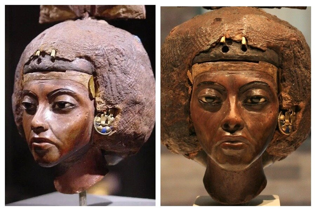 Лицо Тии в натуральную величину. Берлинский музей
