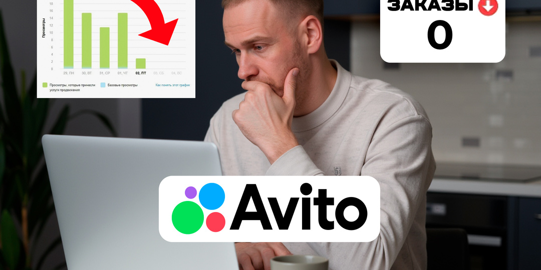 5 причин, почему мало заказов с Авито. Где 95% людей теряют деньги?