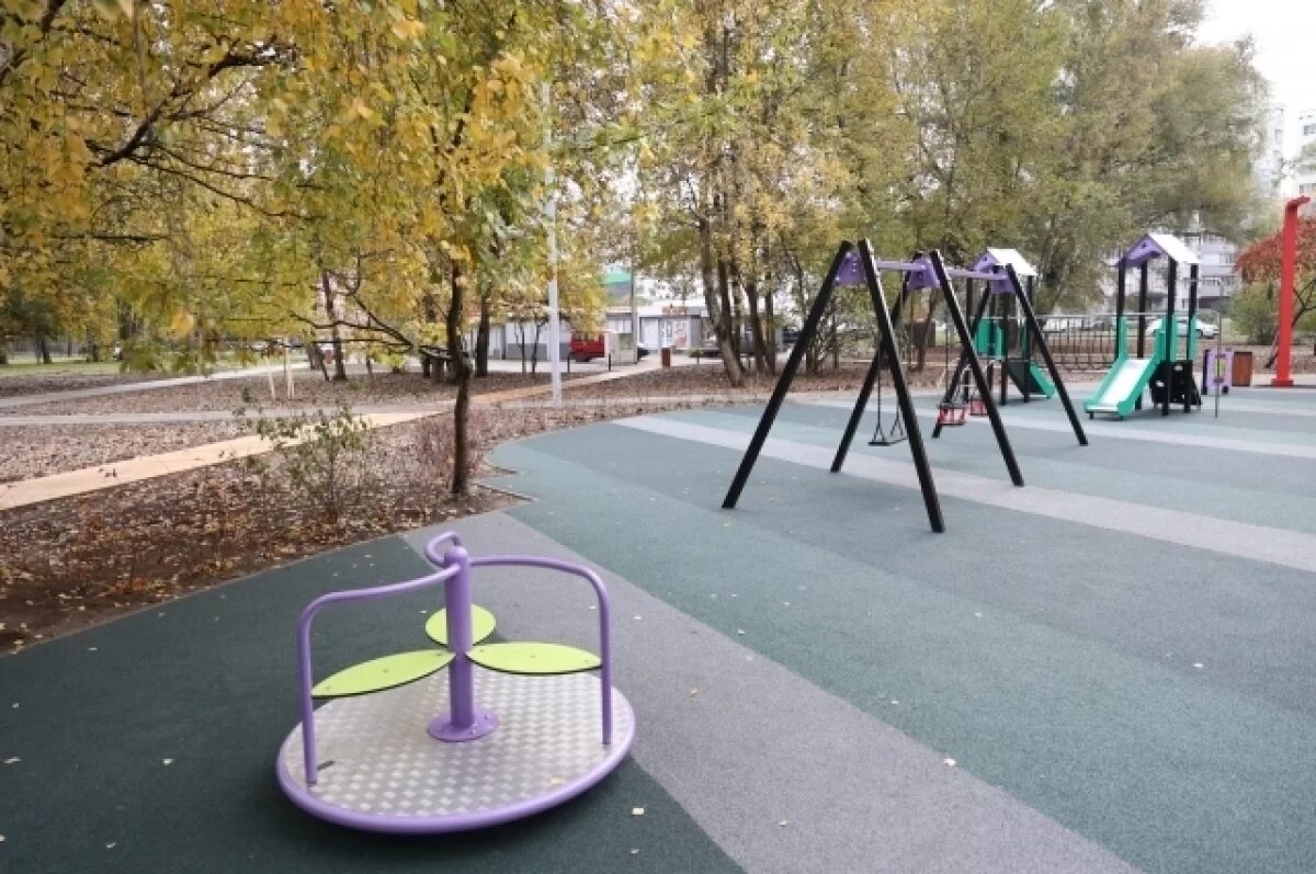    В Калининграде открыли новый парк и детскую площадку