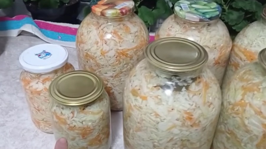 Результат правильного октябрьского квашения