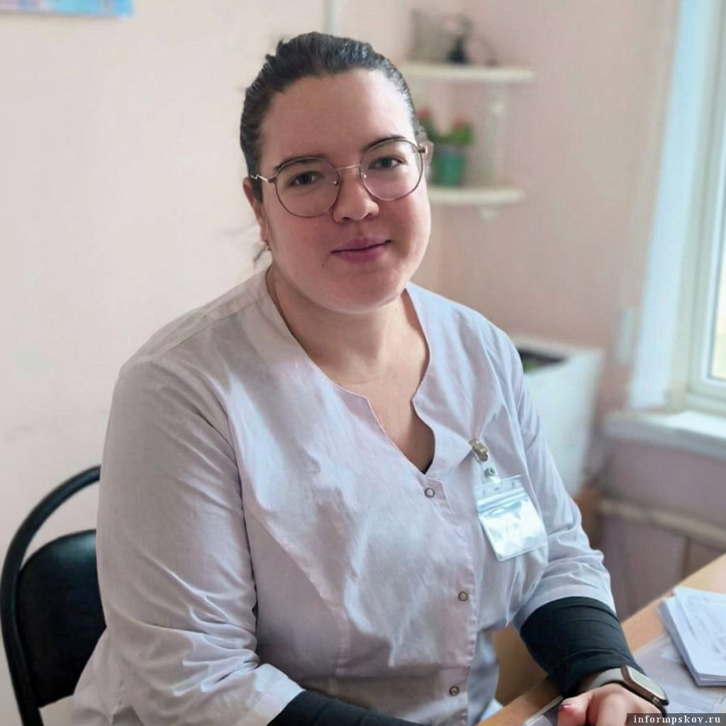 Анастасия Олехнович. Фото: минздрав Псковской области