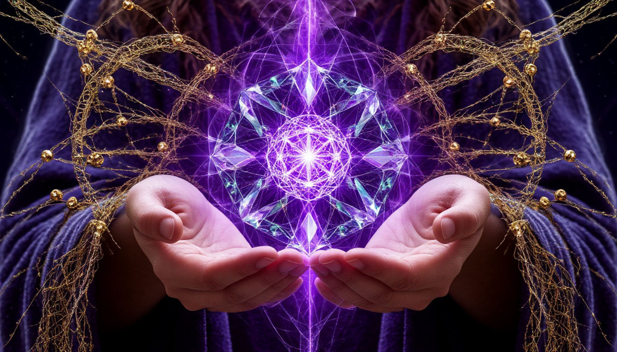 Величественный алхимик, в чьих руках эфирные узоры мечты сплетаются с золотыми нитями воли, создавая кристаллическую решетку будущего, где каждый шаг по сияющему пути оставляет следы из изумрудов воплощенных свершений, а в сердцевине процесса пылает фиолетовое пламя преображения, рождающее новую реальность из дыхания намерения.