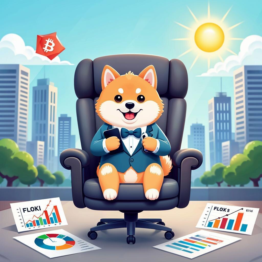 🐕 Илон Маск рассказывает Флоки-шибе:«Теперь ты генеральный директор нашей любимой соцсети! Давай покажем рынку настоящий взлет!»