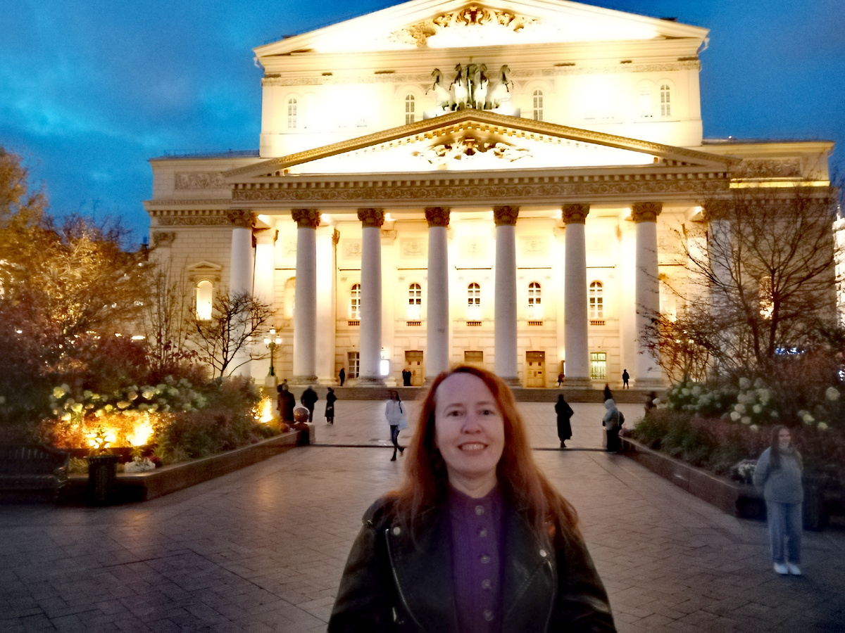 Пришла в третий раз в Большой театр 