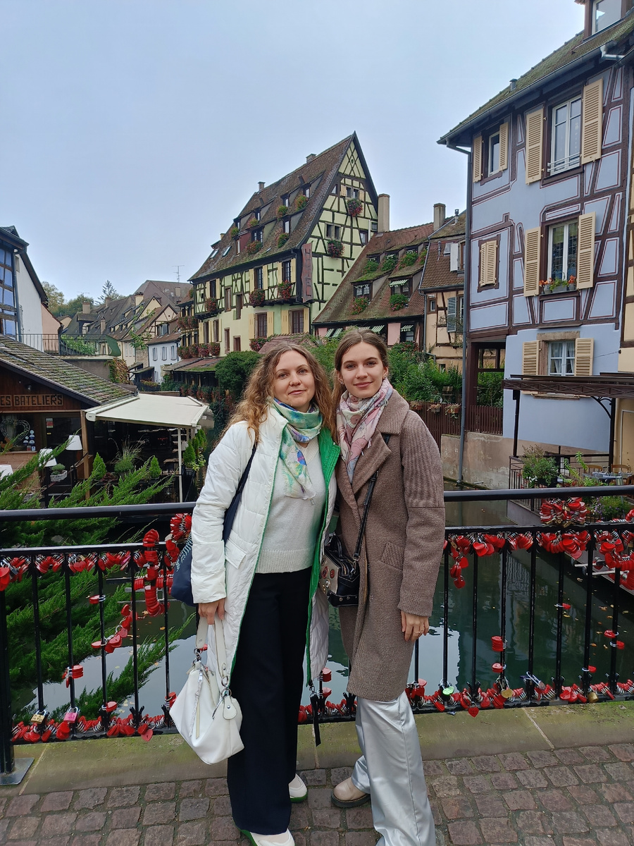 Мы в Кольмаре, Франция.