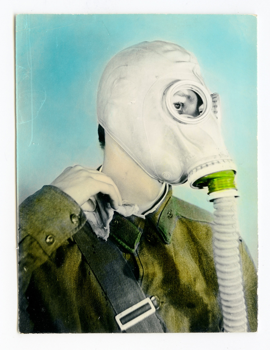 Раскрашено вручную, вероятно автором снимка