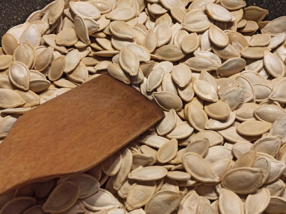 как правильно пожарить тыквенные семечки