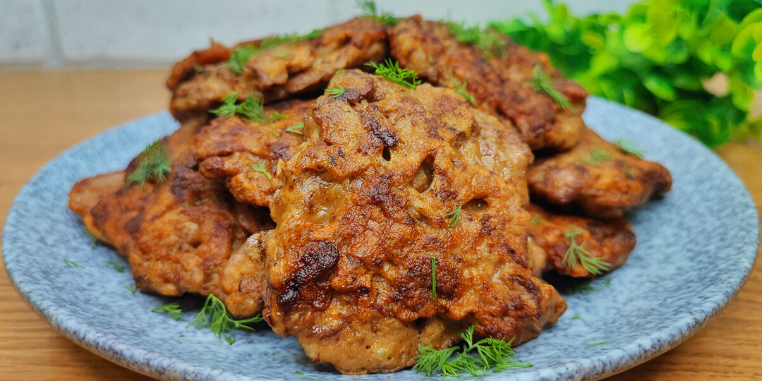 Наливные котлетки из куриной печени. Мягкие котлетки, которые любят даже дети