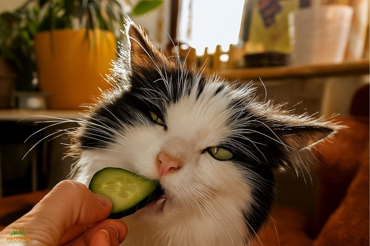 Можно ли кошкам огурцы