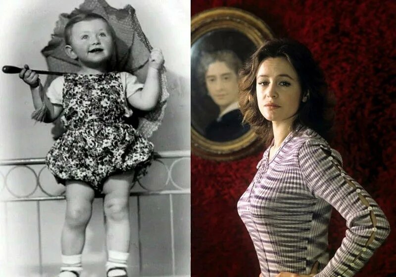 В детстве и в молодости