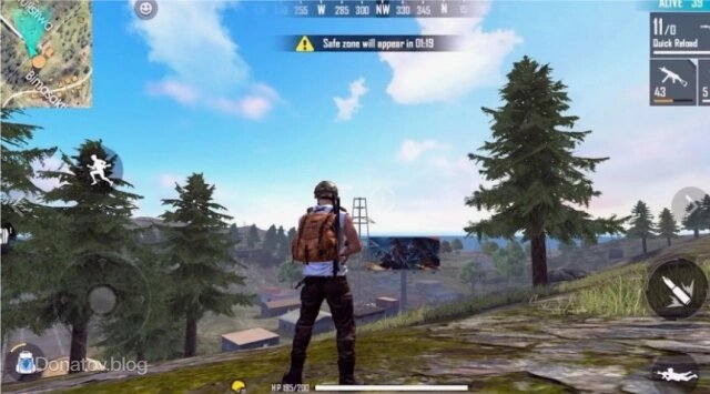    Геймплей игры Free Fire