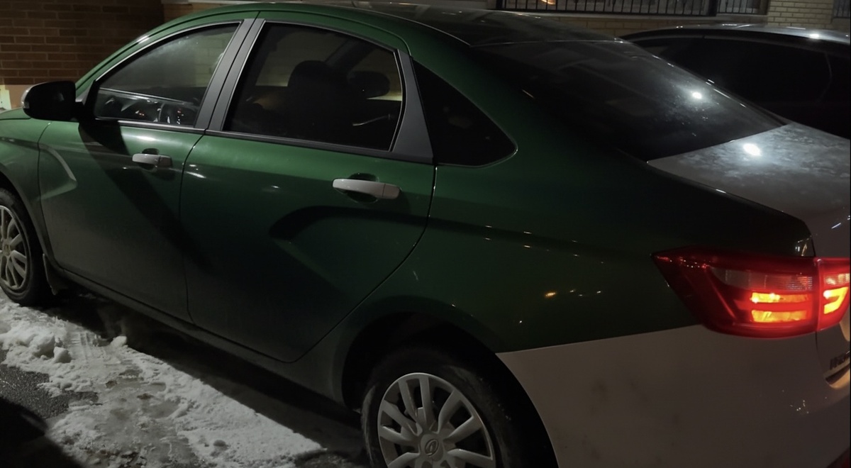 Вот так одно время выглядела моя ласточка