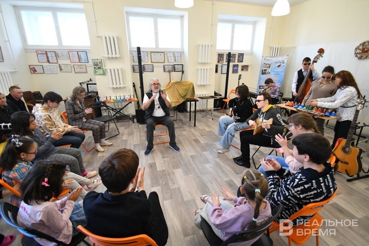    Занятия в школе для незрячих детей. Максим Платонов / realnoevremya.ru