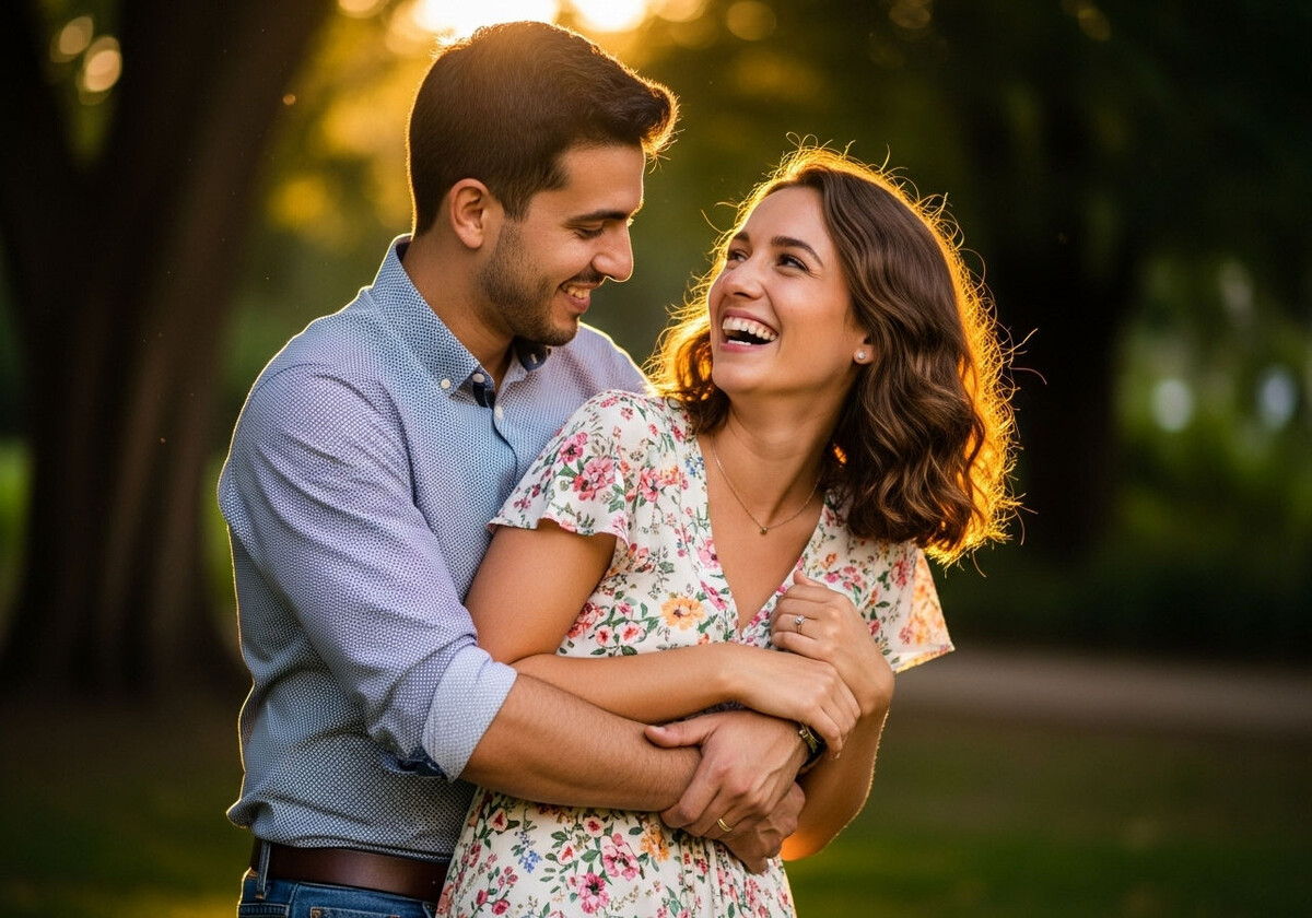 Он (мужчина) - 7 тип по Эннеаграмме, она - 9 тип. Счастливы вместе!