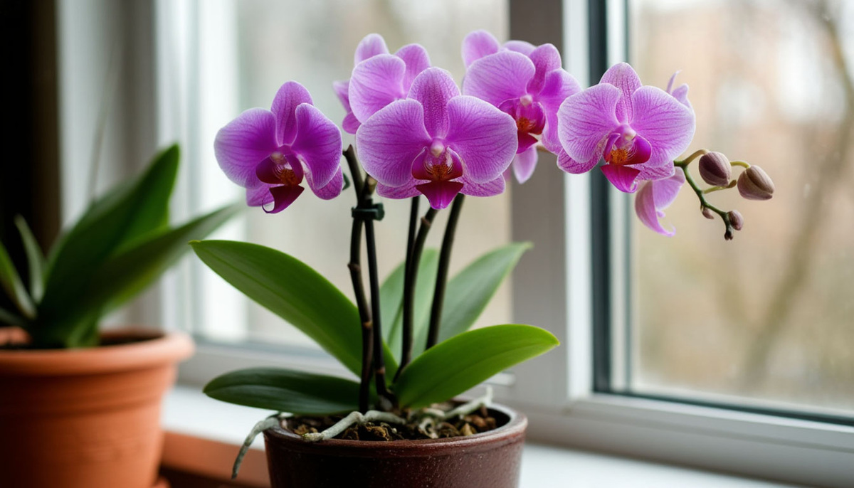    Поливаю орхидеи остатками своего любимого напитка — и они цветут дольше, чем после удобрений из магазина