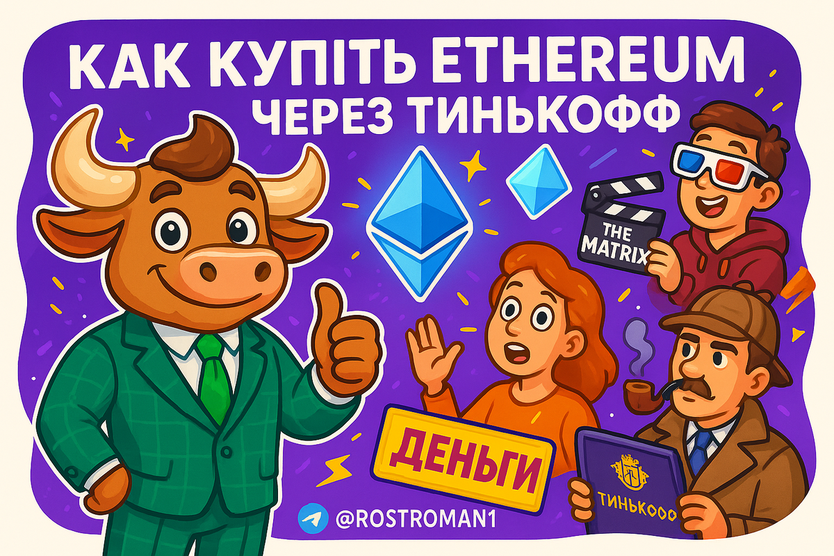    Как купить Ethereum через Тинькофф и не потерять деньги на скрытых комиссиях РоСТ | Роман о Системном Трейдинге