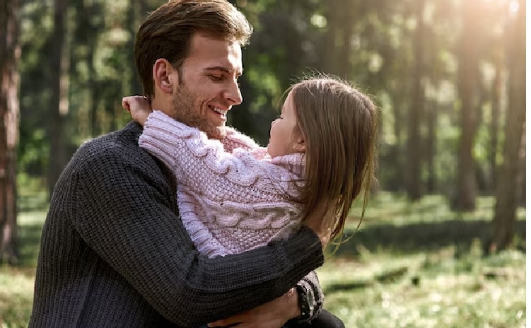 папа и дочь